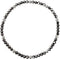Stretch Bead Ankle Bracelet Anklet - Metallic Hematite Gray/Grey (A133)...