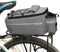 ZTZ Bike Rack Bag, Bike Rear Seat Cargo Bag, Bicycle Rear Rack Storage Luggage?8L Insulated Bicycle Trunk Bag Storage Luggage Bag Waterproof with ...