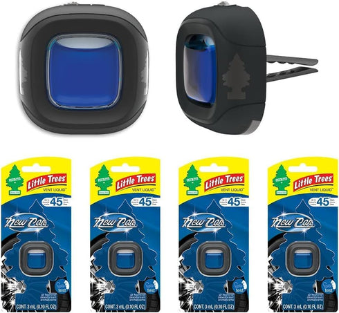 LITTLE TREES Car Air Freshener. Vent Liquid Provides Long-Lasting Scent for Auto or Home. Add a Splash of LITTLE TREES to your Vent. New Car Scent...