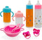 Baby Doll bottle Accessories Toys Baby Doll Magic bottles Playset Disappearing Bottles with Pacifier for Little Girls (big set(for 12-18" doll))...