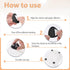 8 Pcs Mini Caster Wheels Small Appliance Wheels Adhesive Roller Wheels Furniture Swivel Wheels Stick on Wheels for Mop Bucket Storage Bins Trash C...