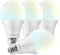 LUXRITE A19 LED Light Bulb 75 Watt Equivalent, CRI90, 5CCT Selectable 2700K 3000K 3500K 4000K 5000K, Dimmable, 1100LM, Standard LED Light Bulbs 11...