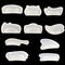 10Pcs/Set Comb Resin Molds DIY Jewelry Resin Casting Mould Craft Making Epoxy Resin Molds...