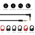 Replacement Audio Cable Cord Wire with in-line Microphone and Control Compatible with Beats Headphones Solo, Studio, Pro, Detox, Wireless, Mixr, E...