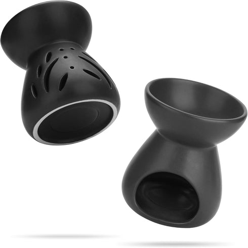 ComSaf Essential Oil Burner Wax Melt Burners Set of 1, Aromatherapy Aroma Burner Ceramic Oil Diffuser Candle Tealight Holder Home Bedroom Decor Ch...