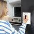 Dry Erase Small Magnetic to Do List White Board for Fridge A5 - Lined Dry Erase Todo List for Refrigerator - Daily Magnetic Planner - Mini Whitebo...