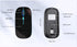 Wireless Bluetooth Mouse,LED Rechargeable Silent Slim Laptop Mouse,Portable(BT5.2 or USB 2.4GHz) Dual Mode Computer Mice for Laptop,ipad Tablet,De...