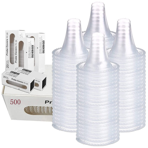 500pcs Ear Thermometer Probe Covers,Ear Thermometer Covers,Thermometer Ear Covers Compatible for All Braun Thermometer Ear Covers Disposable Cover...