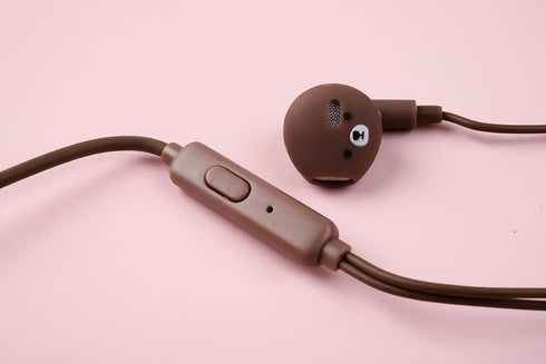 QearFun Donut Earbuds for Kids, Cute Earbud & in-Ear Headphones Wired Gift for School Girls and Boys with Microphone and Lovely Earphones Storage ...