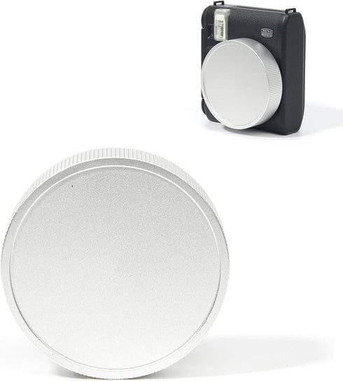 Lens Protective Cap Compatible with Fujifilm Instax Mini 99 Instant Camera, Instax Mini 99 Lens Cover, Aluminum Cap with Anti-lost Rope and Dust-P...