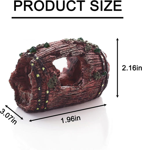 2 PCS Broken Barrel Aquarium Fish Tank Decorations?Aquarium Caves Hideout House Theme Ornaments for Fish Cave Hide?Shipwreck Hideouts Fish Tank Ac...