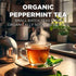 Maud's Organic Peppermint Tea Pods, 24 ct, Recyclable Single Serve Pods – 100% Gourmet Blended Tea Leaves, Compatible with Keurig K Cups Maker...