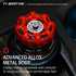 Car Rotary Knob Decor Metal Handwheel Automotive Accessories Interior for Center Console Multimedia Control Knob Gear Shift Knob Cover Air Conditi...