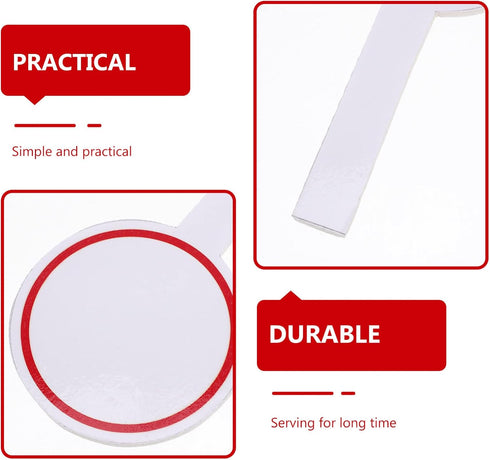 MAGICLULU 6Pcs Dry Erase Answer Paddles Handheld Double Sided Paddles for Students Classroom Voting...