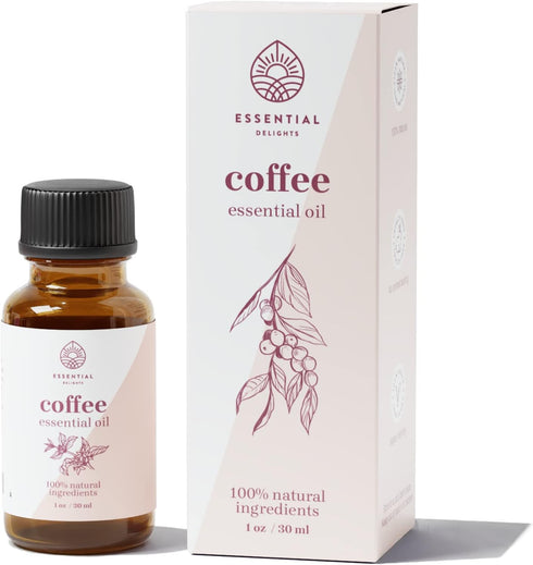Coffee Essential Oil - Premium Grade 100% Undiluted Essential Oil | for Aromatherapy, Soaps, Lotions, & Candles | Vegan & Cruelty Free (1 Fl Oz)...