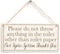 Please do not Throw Anything in The Toilet Other Than Toilet Paper Our Septic System Thanks You - Polite and Informative Septic Tank Sign 10"x5"...