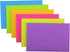 Sticky Notes 4x6, 6 Color Bright Colorful Sticky Pad, 6 Pads/Pack, 45 Sheets/Pad, Self-Sticky Note Pads...