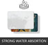 Feelyou Anchor Decor Red Blue White Bathroom Rugs 16"x24" Stripes Ocean Bath Rugs for Shower Tub Nautical Themed Bath Mats for Bathroom Non-slip N...