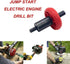 Red Jump Start Electric Engine Drill Bit Adapter for Troy Bilt Plug Button Jump Start Troy Bilt Craftsman Quick Start String Trimmers, Outdoor Pow...