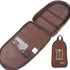 NatSumeBasics Camping Travel Cooking Utensils Organizer Travel Bag Portable Pouch for BBQ Camp Cookware Kitchen Kit (Only 1pc Brown Bag)...