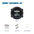 Runleader 12V/24V 36V 48V 72V Battery Fuel Gauge Meter,Battery Level Meter,Resettable TOT Hours,Lead Acid Battery Applicably(But Not Trojan),for G...