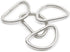 Dritz 117-34-65 D-Rings, Nickel, 3/4-Inch 4-Count...