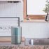 Small Paper Cup Dispenser - Disposable Cup Storage Holder for Bathroom Vanity Countertop's Rinsing/Mouthwash Cups, Black...