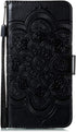 for Samsung Galaxy A01 Case Flip Premium Wallet Phone Case PU Leather Mandala Embossed Shockproof Cover with Kickstand Card Holder Cover for Samsu...