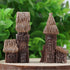 Opexicos 7Pcs Micro Landscape Accessories Resin Rockery and House Crafts Ornaments Sand Table Supplies Aquarium Accessories...
