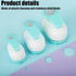 Koogel 3PCS Paper Hole Punches, Craft Paper Punch Set Lever Punch Hole Punch Shapes for Scrapbooking Festival Paper Greeting Card DIY Albums Photo...