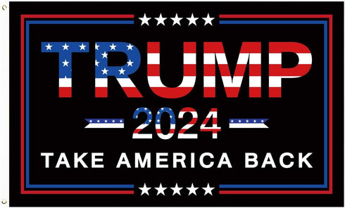 Trump 2024 Flag 3x5 Ft Take America Back Flags Single Ply Indoor Outdoor Banner...