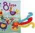 YooLove Soft Cloth Crinkle Baby Books,Interactive Touch & Feel Baby Toys for Ages 0-3 | Infant & Toddler Early Education Farm Teetheing Book | Ide...