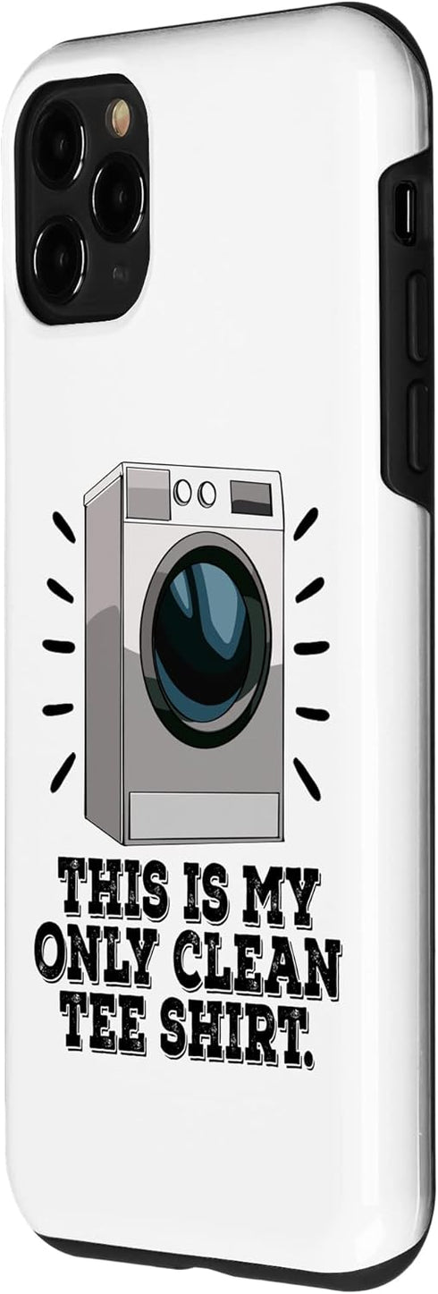iPhone 11 Pro This Is My Only Clean Mechanic Funny Women Washing Machine Case...