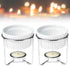 Ceramic Butter Warmers for seafood, Butter Melter Set of 2...