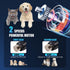 Dog Nail Grinder with LED Light, 2 Speeds Pet Dog Cat Nail Trimmers and Nail Clippers Set Low-Noise Rechargeable Pet Nail Grinder with 2 Grinding ...