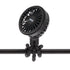 Nuby 3-Speed Stroller Fan with Adjustable Legs - Stroller Accessories - Baby Essentials for Travel - Black...