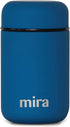 MIRA Insulated Food Jar Thermo for Hot Food & Soup, Compact Stainless Steel Vacuum Lunch Container for Meals To Go - 13.5 oz, Blue...