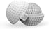 Golf Ball Ice Mold Dishwasher Safe Novelty Silicone 2 Inch Ice Sphere Maker for Sports Fans, Set of 1...