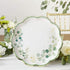 Kate Aspen Sage Green Party Decorations, Eucalyptus Floral 9 in. Decorative Premium Paper Plates (350 GSM weight -Set of 16) - Perfect for Greener...