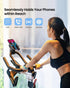 Phone Mount Holder Compatible with Peloton Bike, Exercise Bike - Secure Fit and Quick Lock - 360 Degree Rotation - for Indoor Stationary Exercise ...