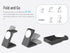 Wireless 3-in-1 Magnetic Charging Station, Qi Certified15W MagSafe-Compatible Wireless Charger Stand, Foldable Charger for iPhone 15/14, AirPods, ...