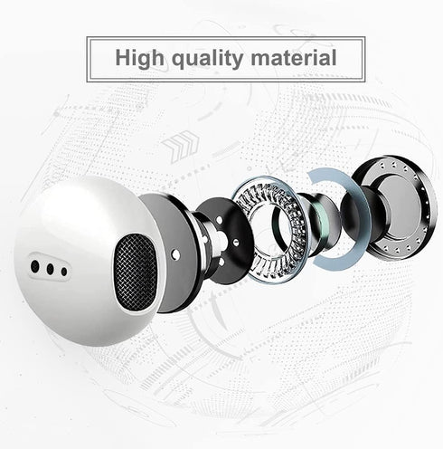 2 Pack Wired Earbuds with 3.5mm Jack, Earphones in-Ear Headphones with Microphone,HiFi Stereo, Powerful Bass and Clear Audio, Compatible with Appl...