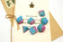Dice Resin D&D Transparent Dice Set Fit Dungeons and Dragons DND RPG Pathfinder Role Playing Games Blue Green Rose 3 Layers Polyhedral Dice...