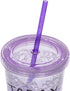 Dakoufish 12 Piece 12 Inch Glitter Sparkle Reusable Straws Made Of Food Grade Hard Thick Tritan Material Plus One Cleaning Brush (12inch,6color)...