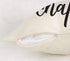 Just One More Chapter Throw Pillow Case Cushion Cover Book Lovers Linen 18 x 18 Inch...