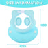 Baby Shower Cap Baby Hair Washing Bath Cap Safe Silicone Protection Bath Cap Soft Adjustable Visor Hat for Protector Head Eye Ear Shampoo Caps for...