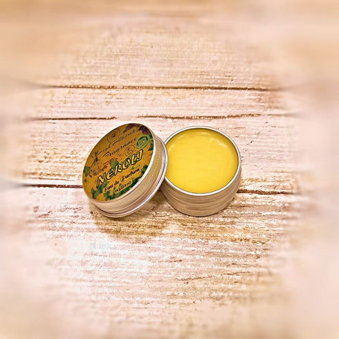 NEROLI Perfume - Eau de Parfum - Solid Balm - Natural Essential Oils Aromatherapy Fragrance (Orange Blossoms, Citrus Aurantium, Tuberose, Mandarin...