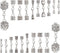 PH PandaHall 20 Sets 10 Styles Leather Cord End Caps Alloy Cord End Caps with Lobster Clasp End Tip with Loop Ring Connector for DIY Crafts Jewelr...