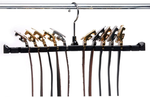 GARASANI Belt Rack, Organizer, Hanger, Holder, Holds securely up to 14 Belts...