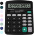 Office Desk Calculator, Cute Calculator for Kids, Basic Calculators Desktop, Dual Power Simple Financial Calculator with Big Button Large Display ...